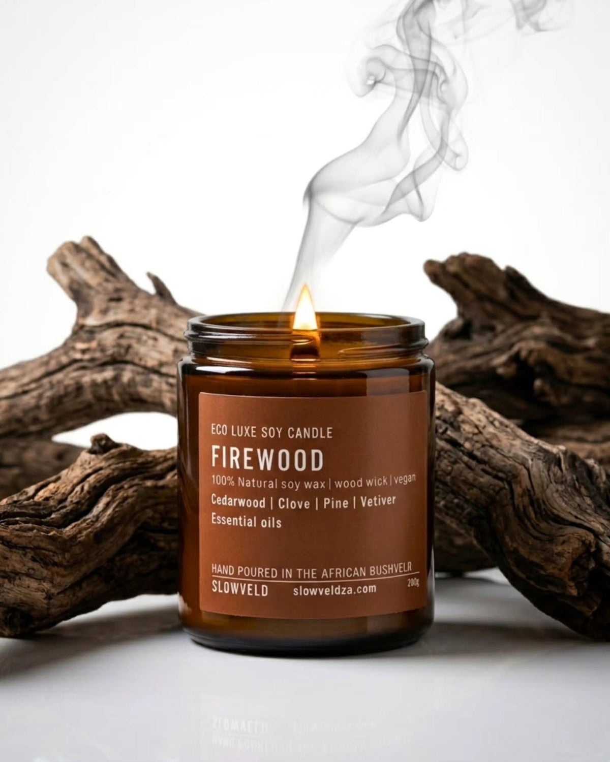200g Slowveld Firewood Candle