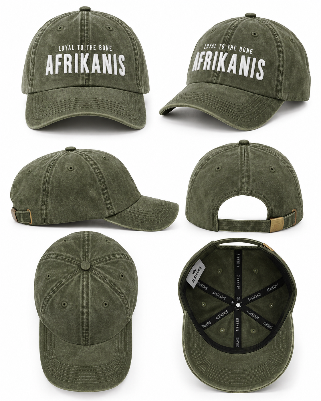 Afrikanis Cap — Olive