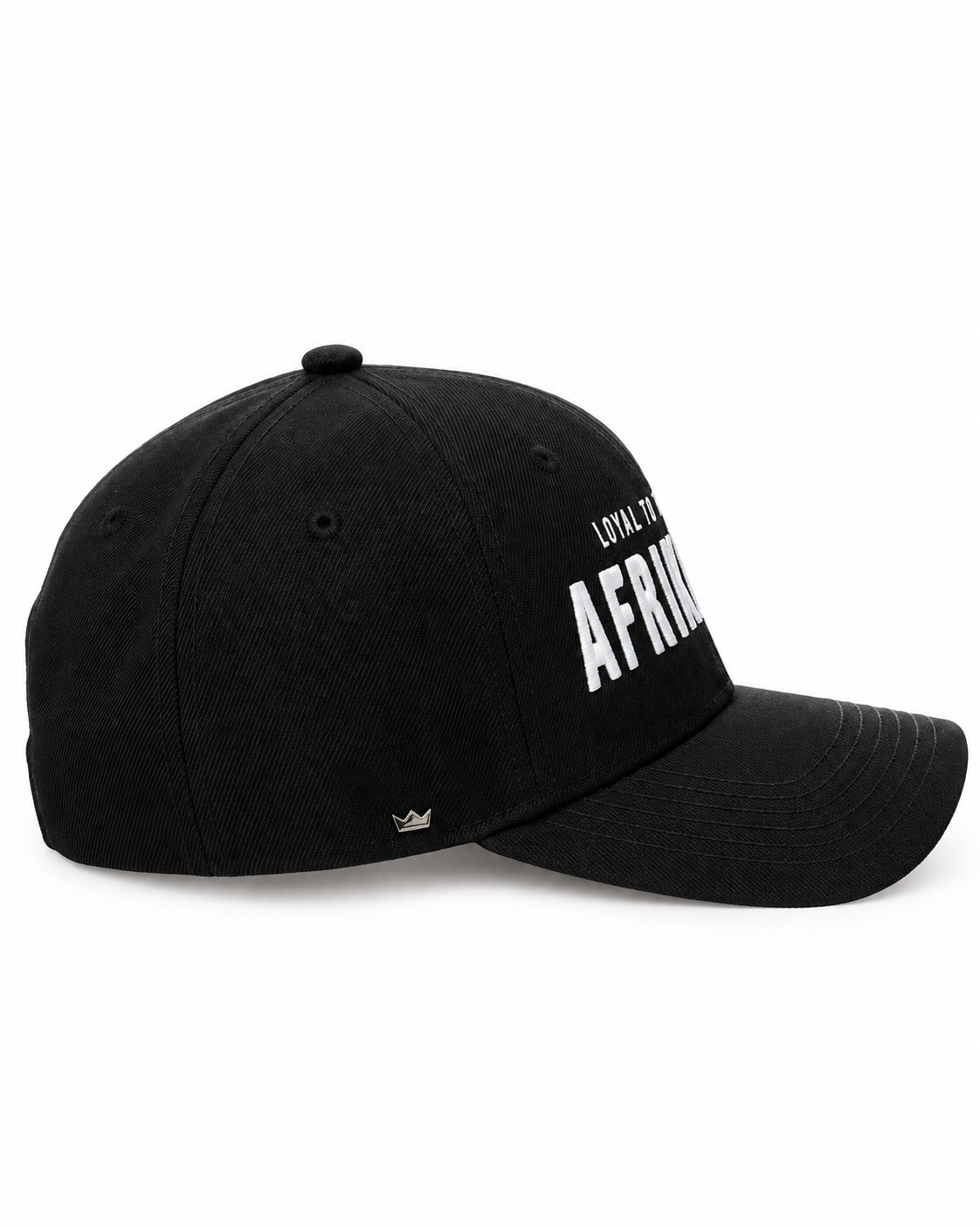 Afrikanis Cap Black with white