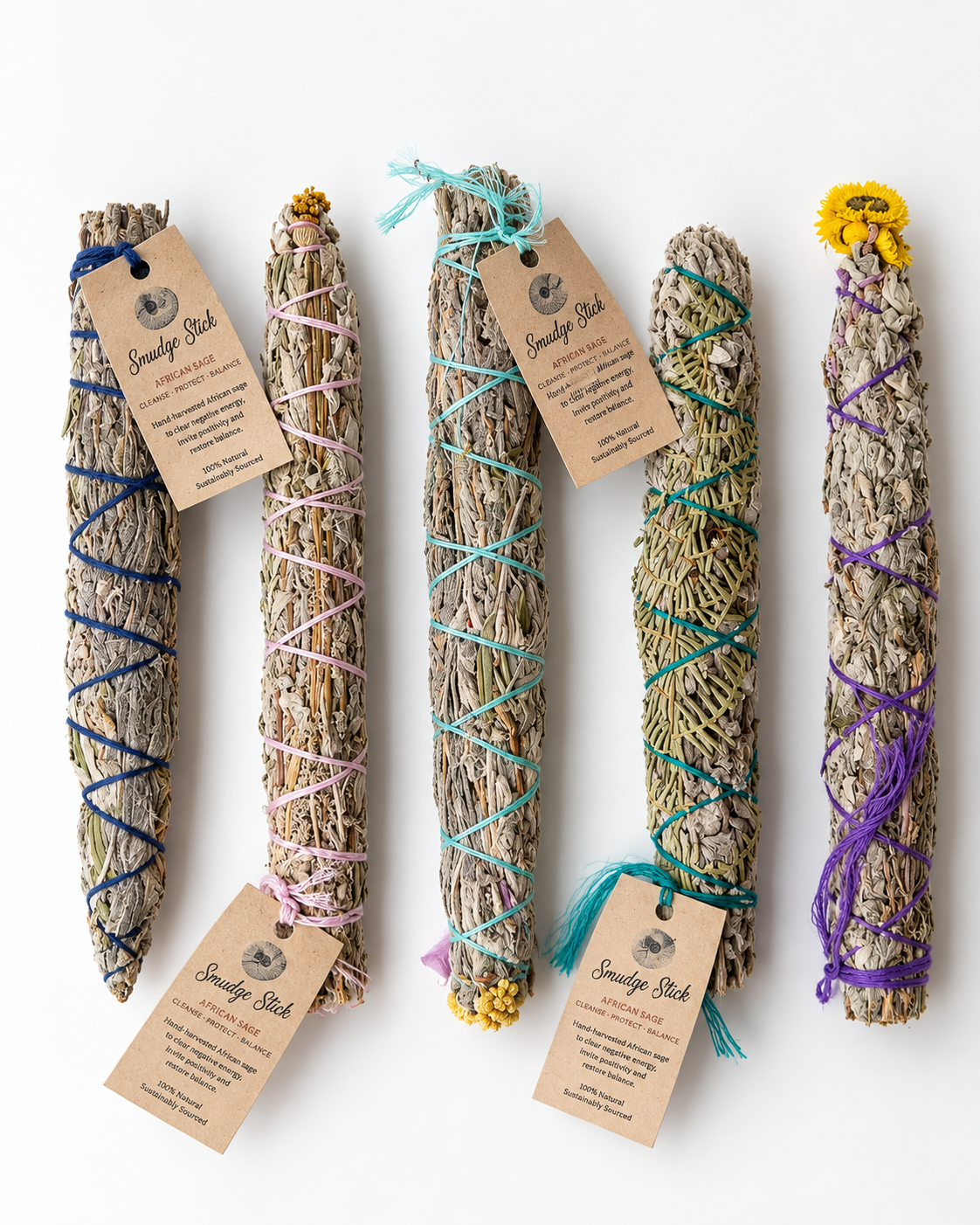 Afrikanis African Sage Smudge Stick