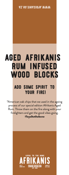 Afrikanis Firestarter wood blocks